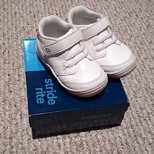 Stride Rite Taye White Toddler Shoes